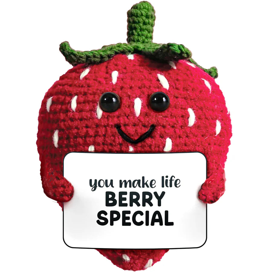 STRAWBERRY CROCHETED MINI