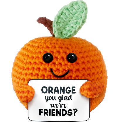 ORANGE CROCHETED MINI