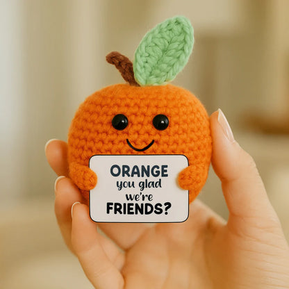 ORANGE CROCHETED MINI