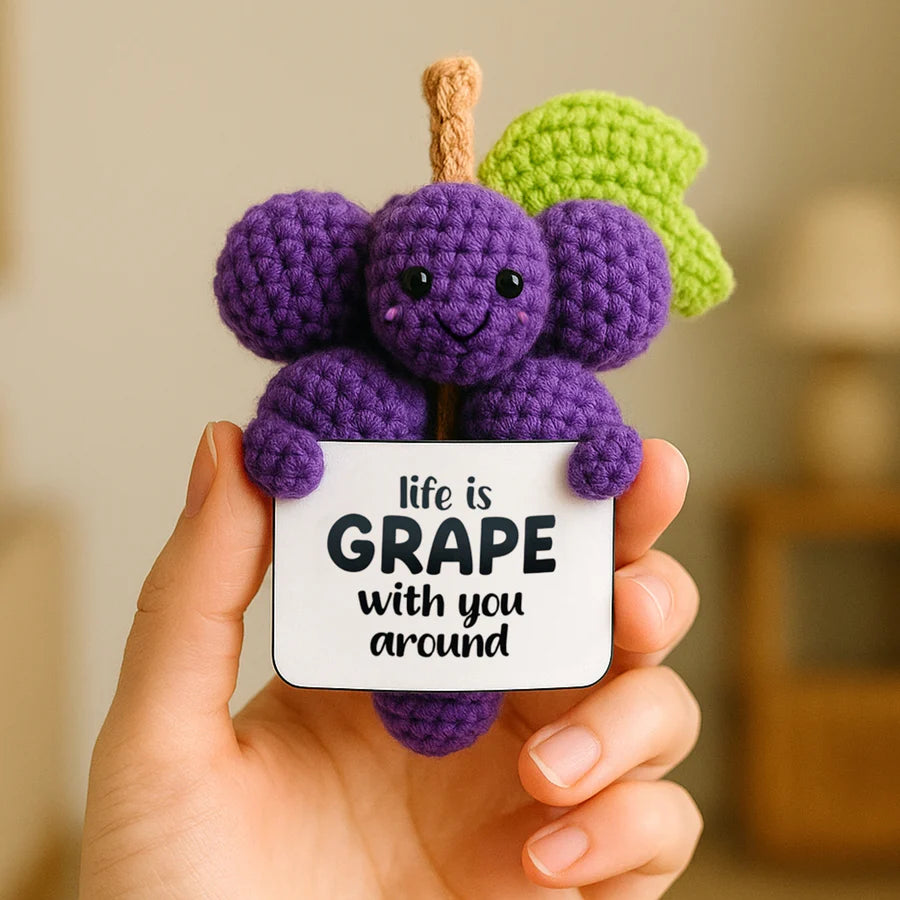 GRAPE CROCHETED MINI
