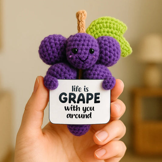 GRAPE CROCHETED MINI