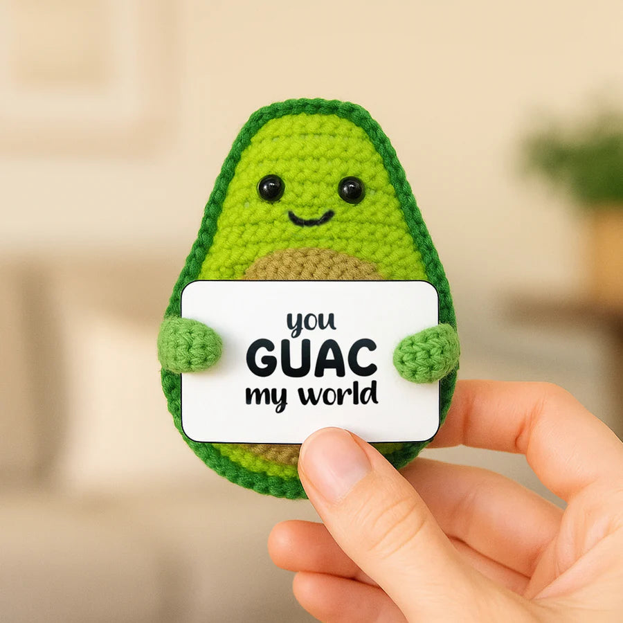 AVOCADO CROCHETED MINI