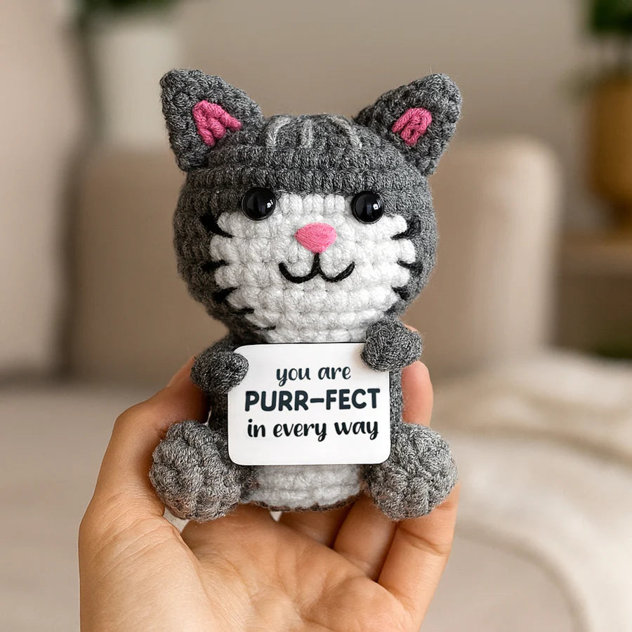 CAT CROCHETED MINI