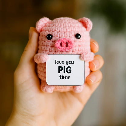 PIG CROCHETED MINI