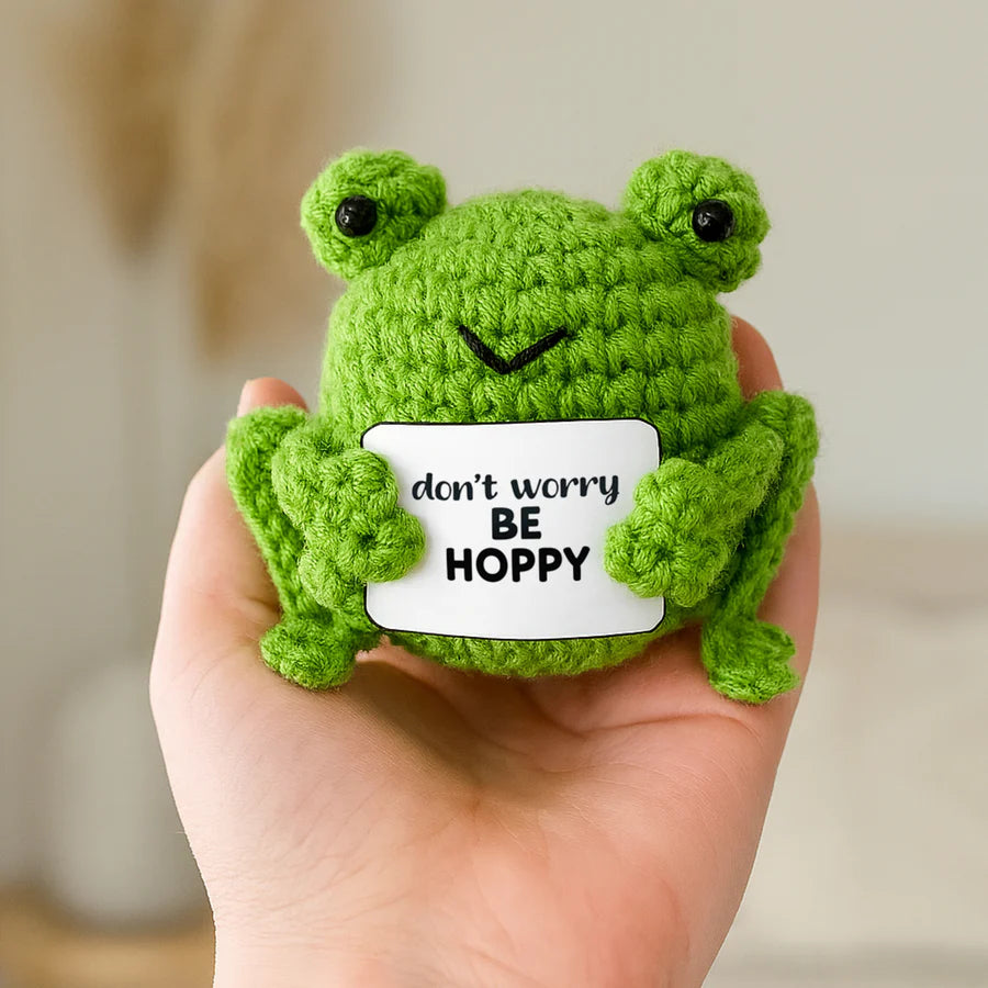 FROG CROCHETED MINI