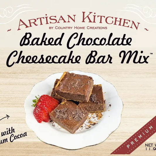 DOUBLE CHOCOLATE CHEESECAKE BAR MIX ARTISAN KITCHEN