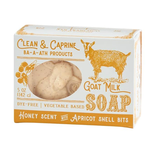 Clean & Caprine: Honey Apricot Goat Milk Bar 5 OZ