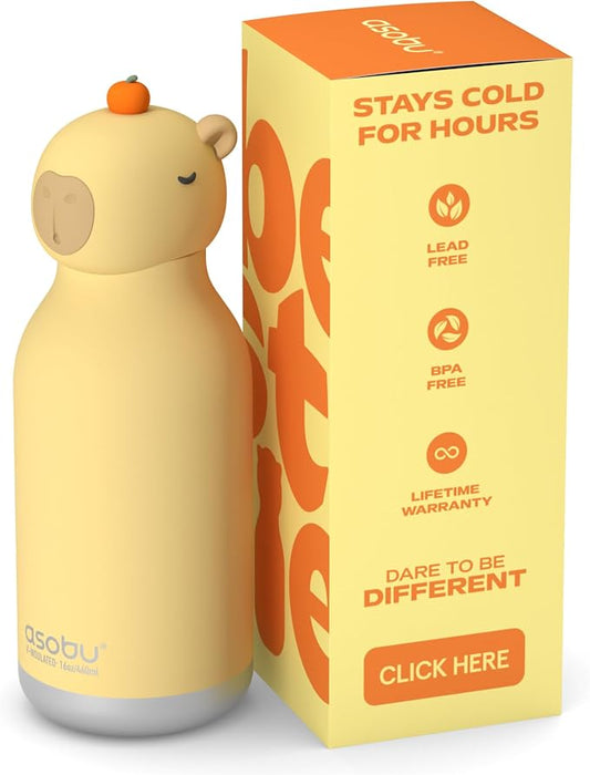 BESTIE CAPYBARA 16 OZ WATER BOTTLE