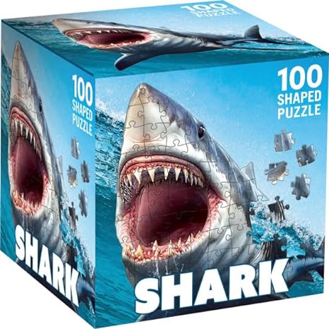 SHARK 100 PIECE PUZZLE