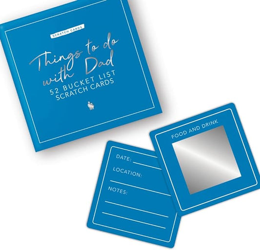 THINGS TO DO WITH DAD SCRATCH CARDS
