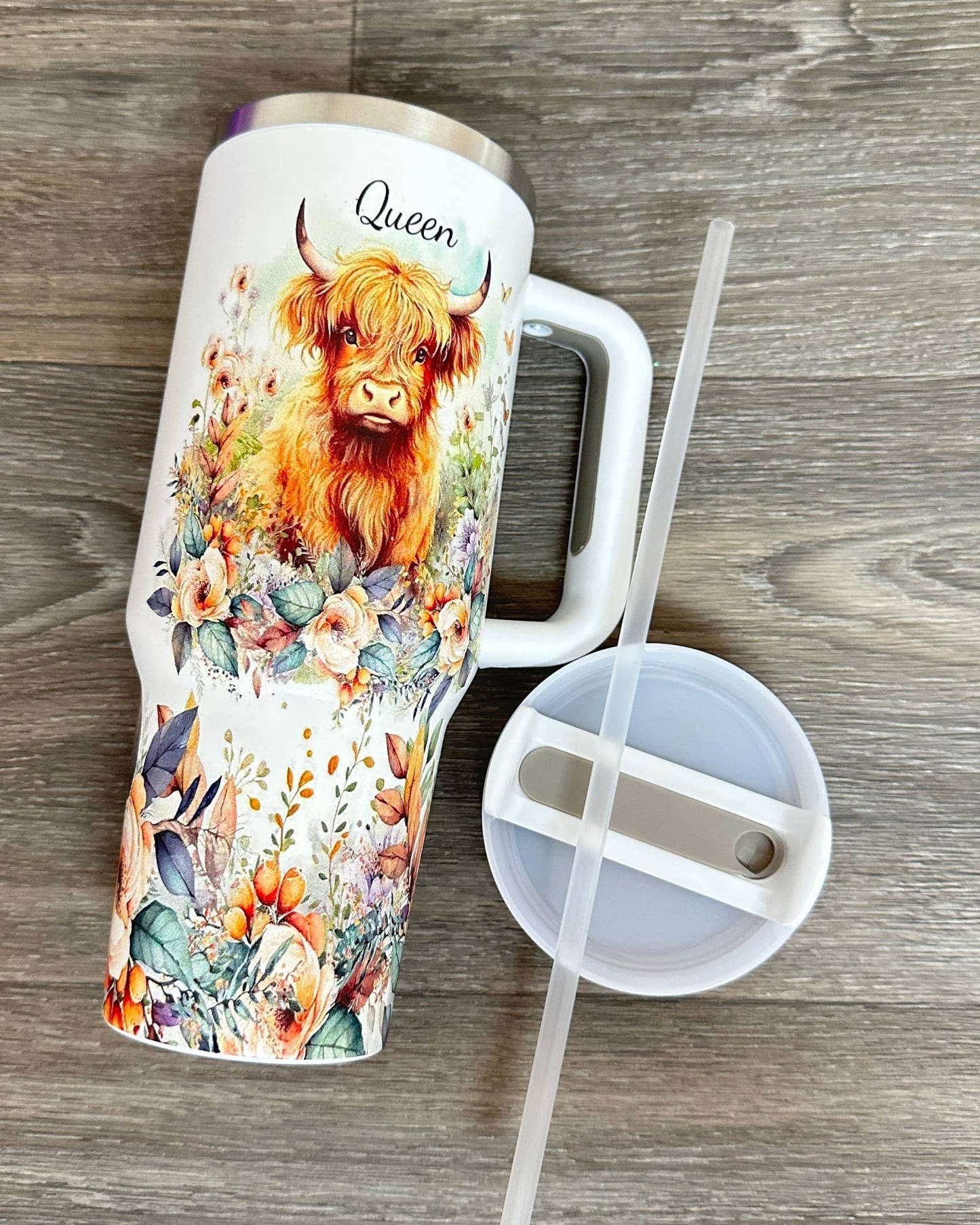 HIGHLAND COW  STAINLESS STEEL TUMBLERS CUP 40oz