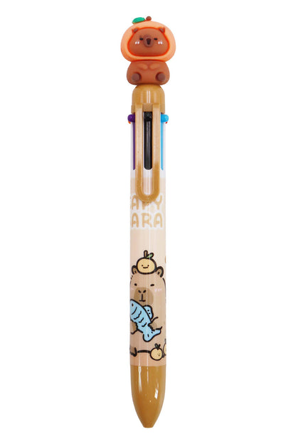 3D Capybara 6-in-1 Multicolor Pen
