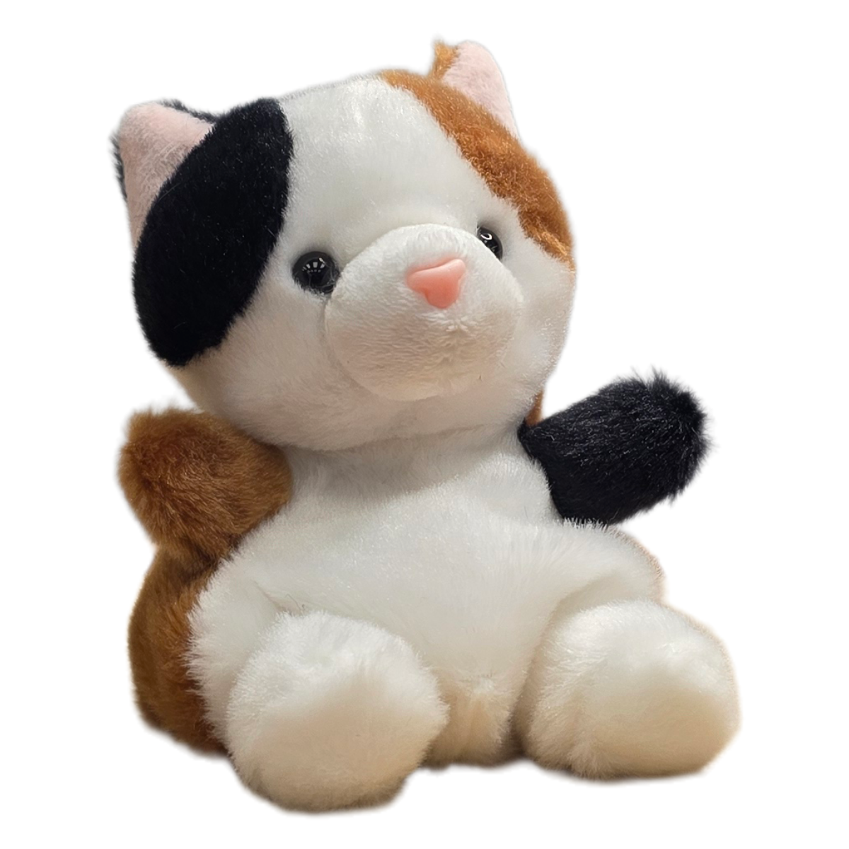 Canned Calico Cat | Stuffed Animal Cat Plush w/Jokes