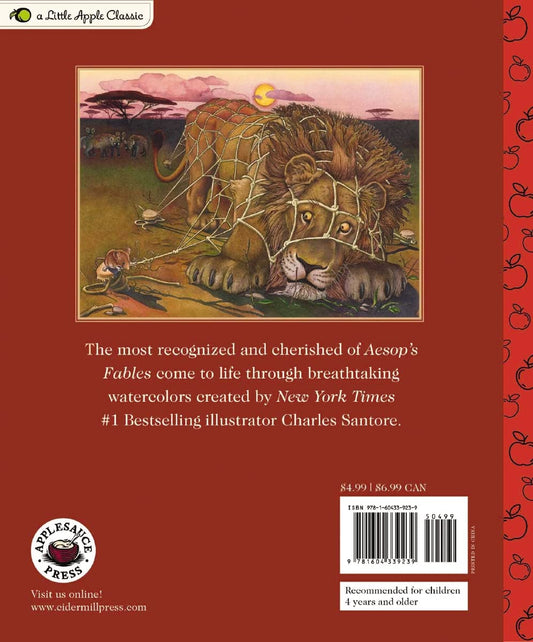 Aesops Fables Hardcover A Little Apple Classic