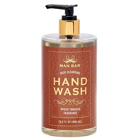 Man Bar Hand Wash 16.5oz Spiced Tobacco