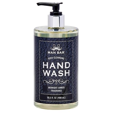 Man Bar Hand Wash 16.5oz Midnight Amber