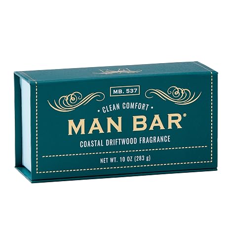 COASTAL DRIFTWOOD MAN BAR SOAP