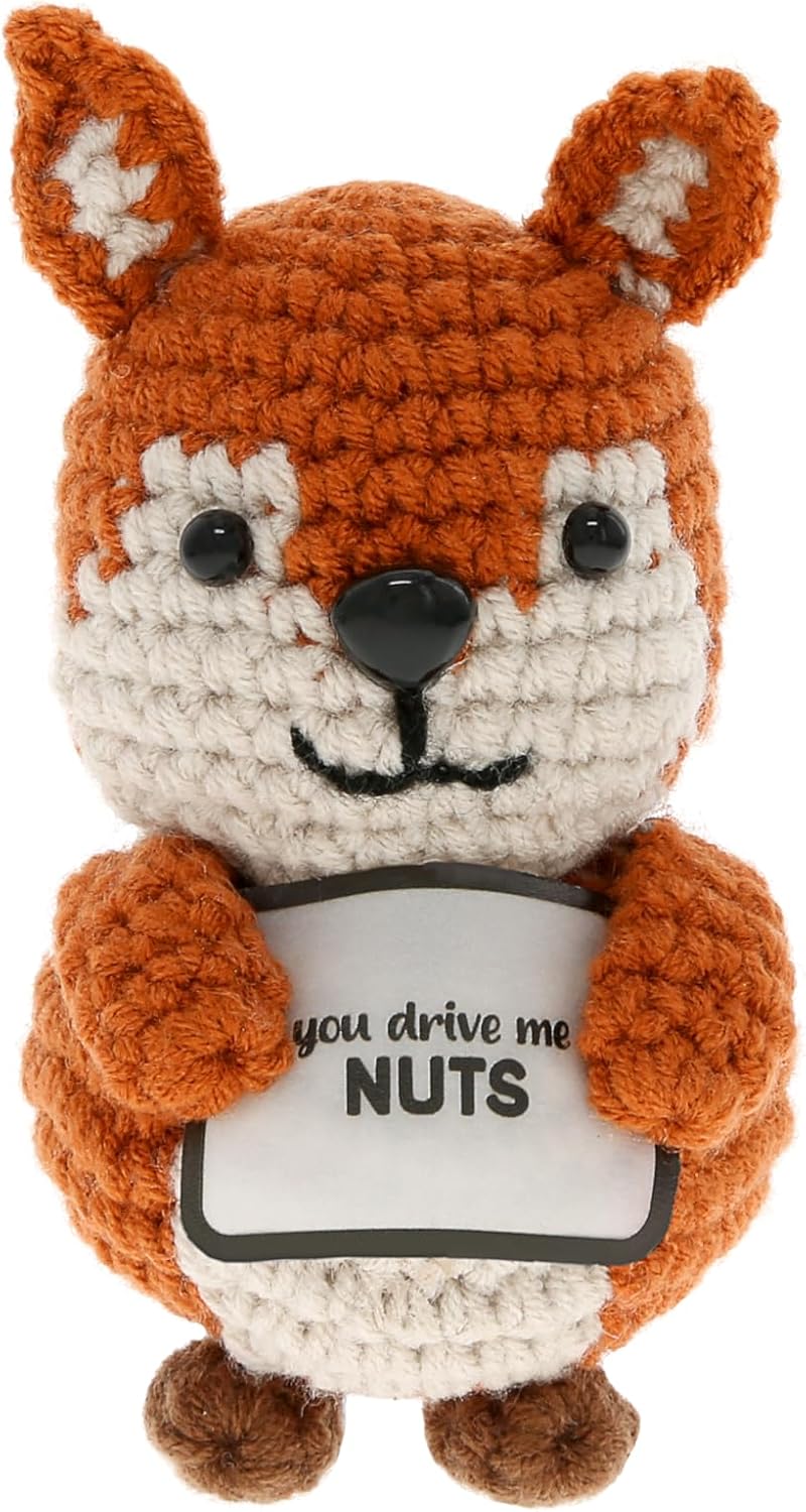SQUIRREL MINI CROCHETED COLLECTABLE