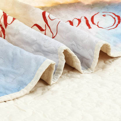 Old Rugged Cross Inspirational Quilted Throw