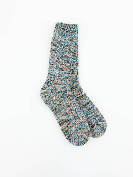 WORLD'S SOFTEST SOCKS - MISSIONI CREW COASTAL