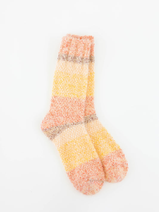 WORLD'S SOFTEST SOCKS - FEATHER CREW ORANGE