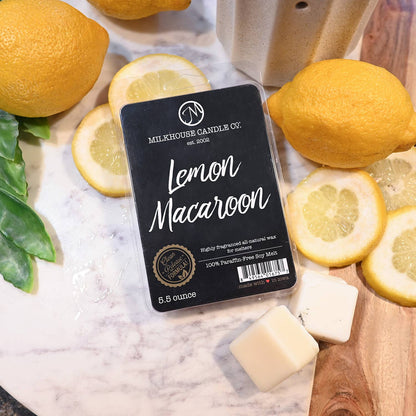 5.5 oz Wax Melts: Lemon Macaroon