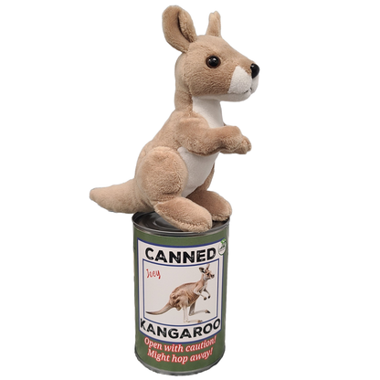 Canned Kangaroo | Stuffed Animal Plush | Funny Jokes