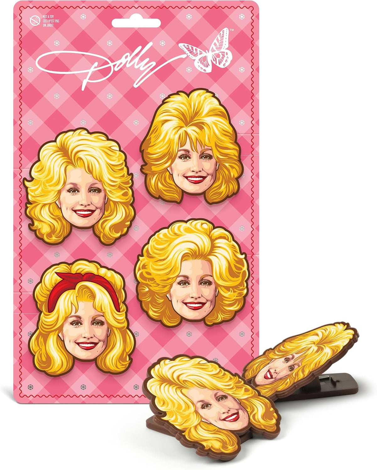 DOLLY- BAG CLIPS- 4