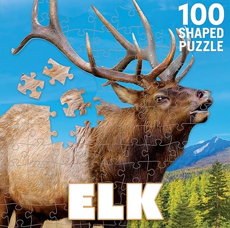 ELK 100 PIECE PUZZLE