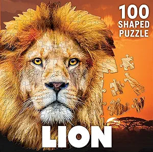 LION 100 PIECE PUZZLE