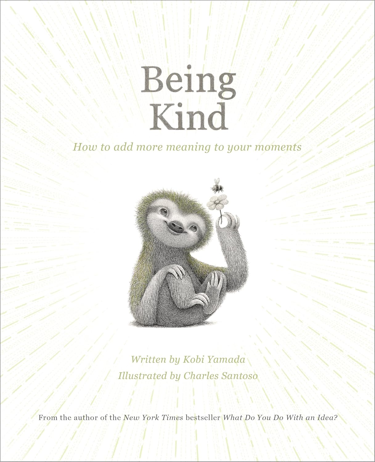 BEING KIND SLOTH BOOK SIGNED BY AUTHOR