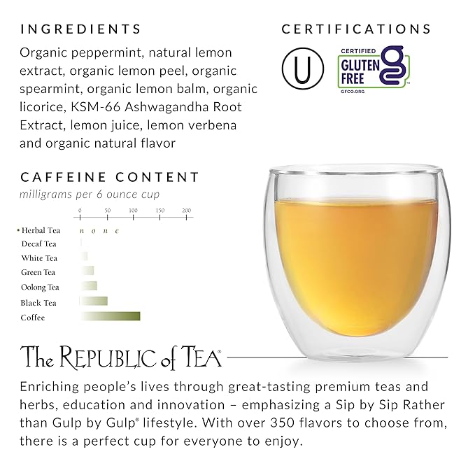 STRESS LESS WINTERMINT 36 TEA BAGS