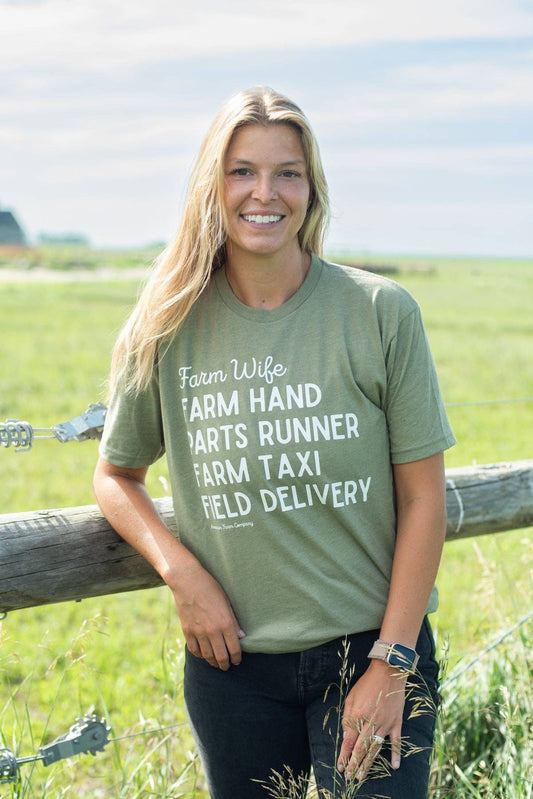 Western Farm Wife Duties Graphic Western Tee