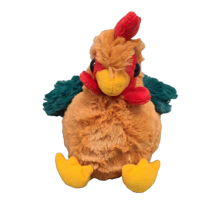 Canned Rooster | Farm Animal Plush w/Jokes