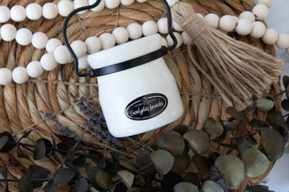 5 oz Cream Jar Candle: Eucalyptus Lavender