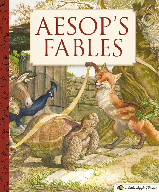 Aesops Fables Hardcover A Little Apple Classic