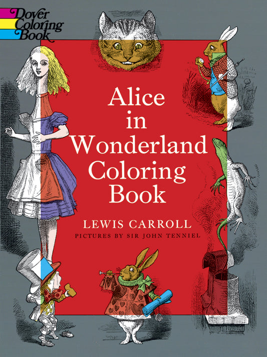 ALICE IN WONDERLAND COLORING BOOK