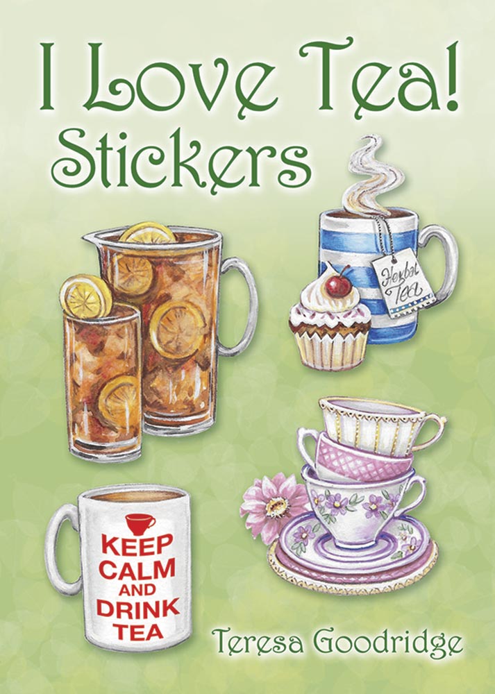 I LOVE TEA! STICKERS