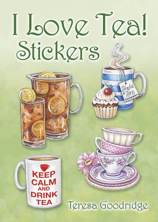 I LOVE TEA! STICKERS