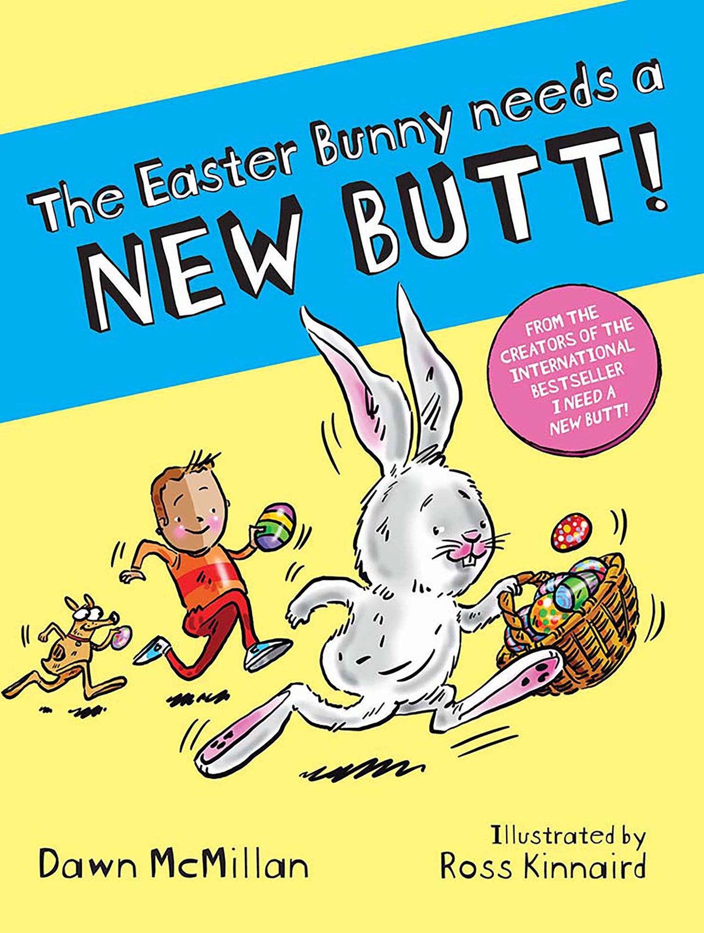 THE EASTER BUNNY NEEDS A NEW BUTT!