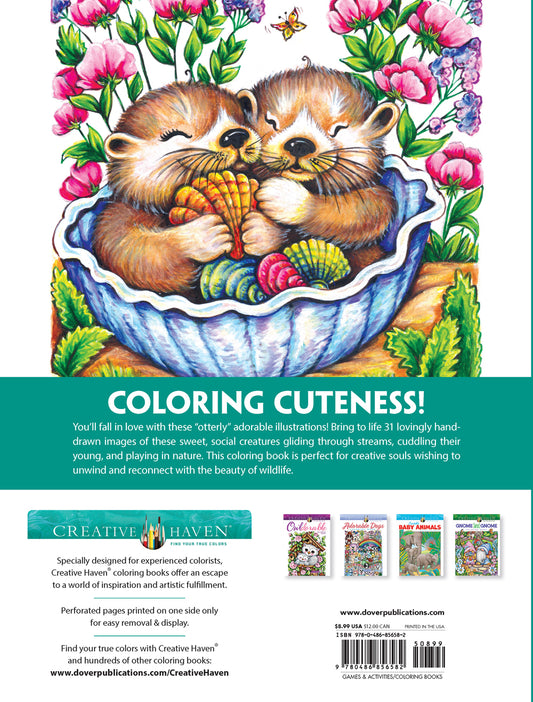 OTTERLY ADORABLE COLORING BOOK