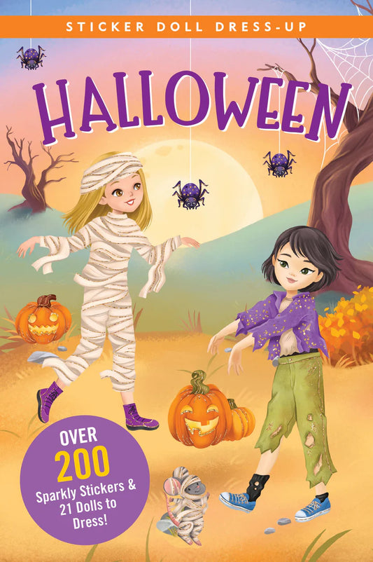 Sticker Doll Dress Up- Halloween