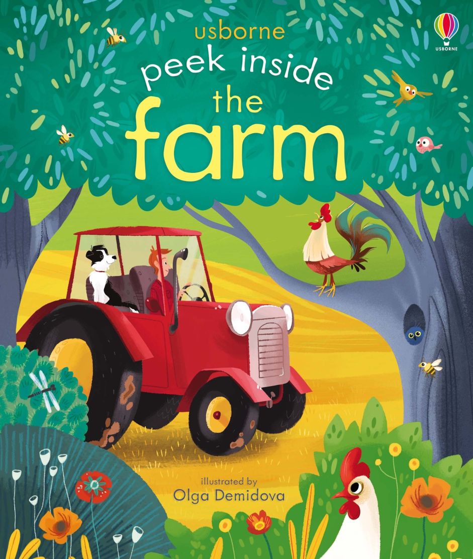 PEEK INSIDE THE FARM USBORNE BOARD BOOK