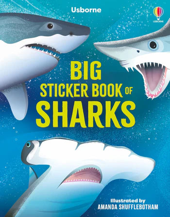 BIG STICKER BOOK OF SHARKS