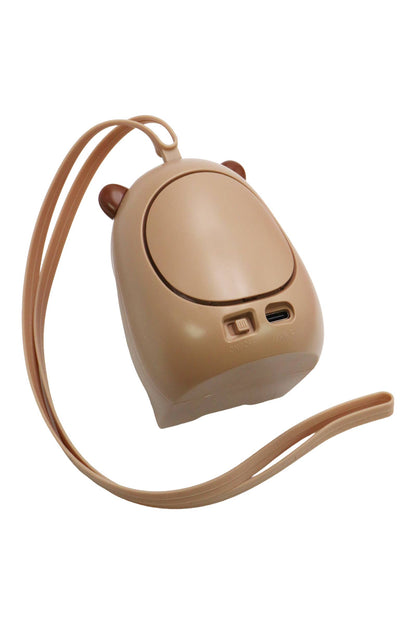 Capybara Neckband Rechargeable Electric Fan