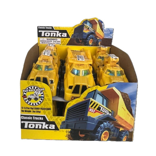 Tonka Classic Trucks, Pull-back, Candy Filled