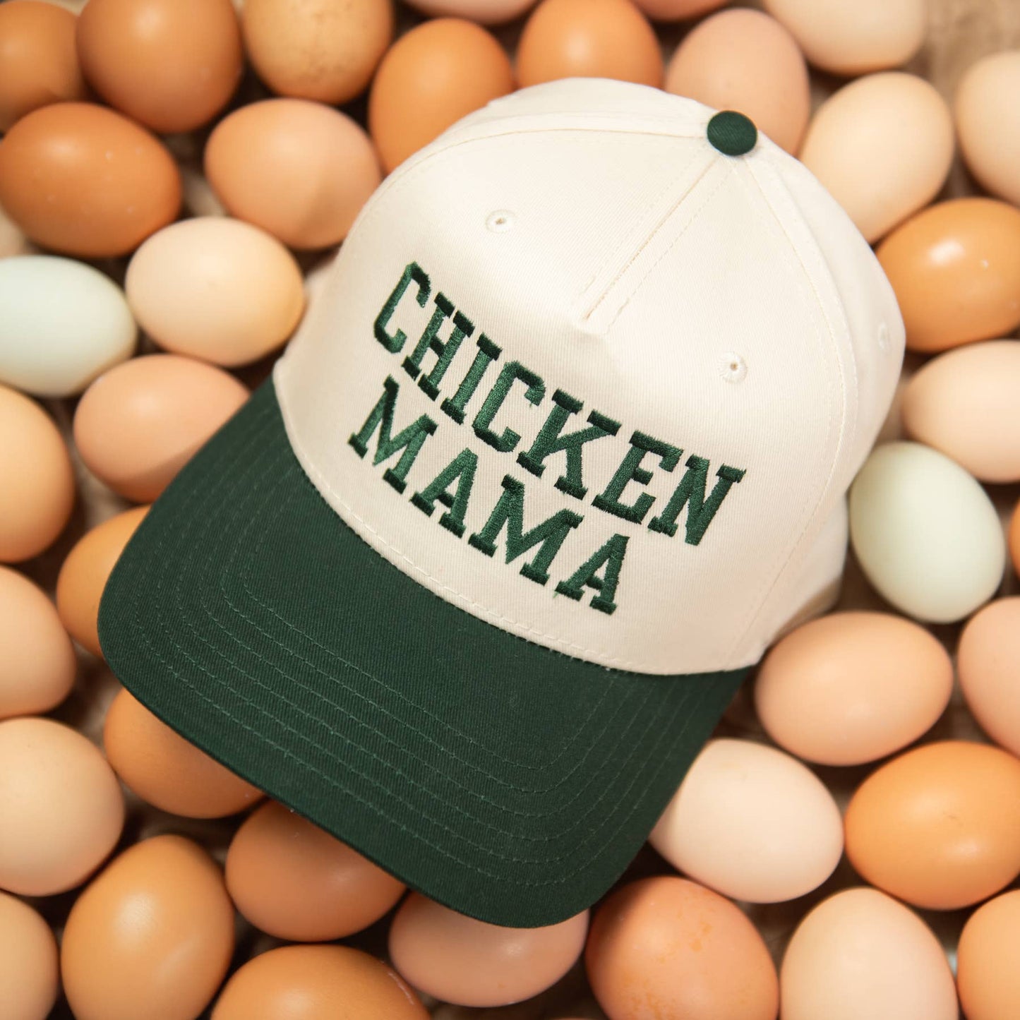 Chicken Mama Women's Embroidered Trucker Hat