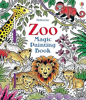 Zoo Magic Painting Book - Usborne
