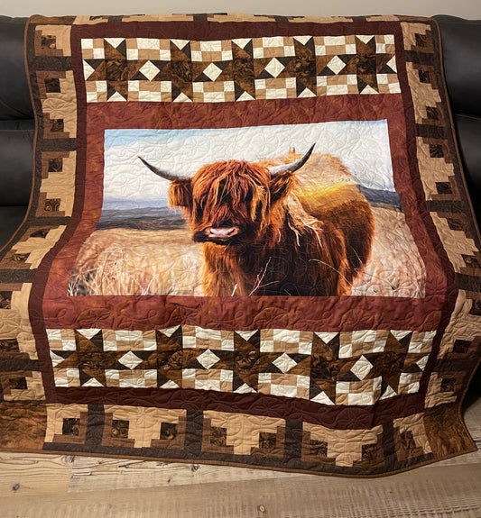 HIGHLAND COW QUILT
