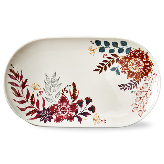AUTUMN BLOOM PLATTER LARGE